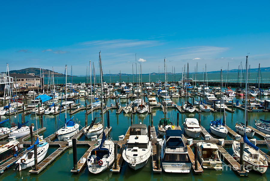 Boats at Bay Photograph by Anthony Sacco