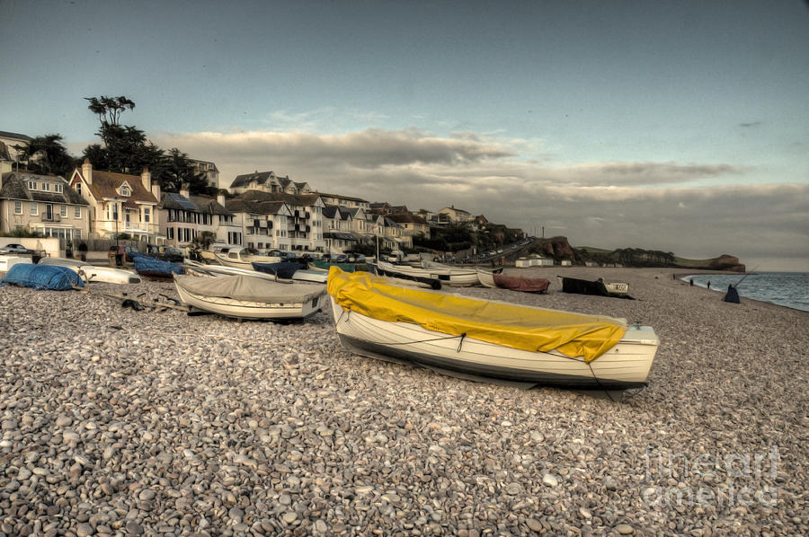 Boats At Budleigh Photograph