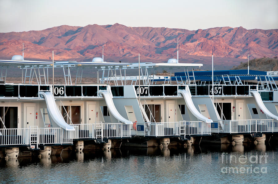 Boats At Lake Mead National Recreation Photograph by Mark Newman