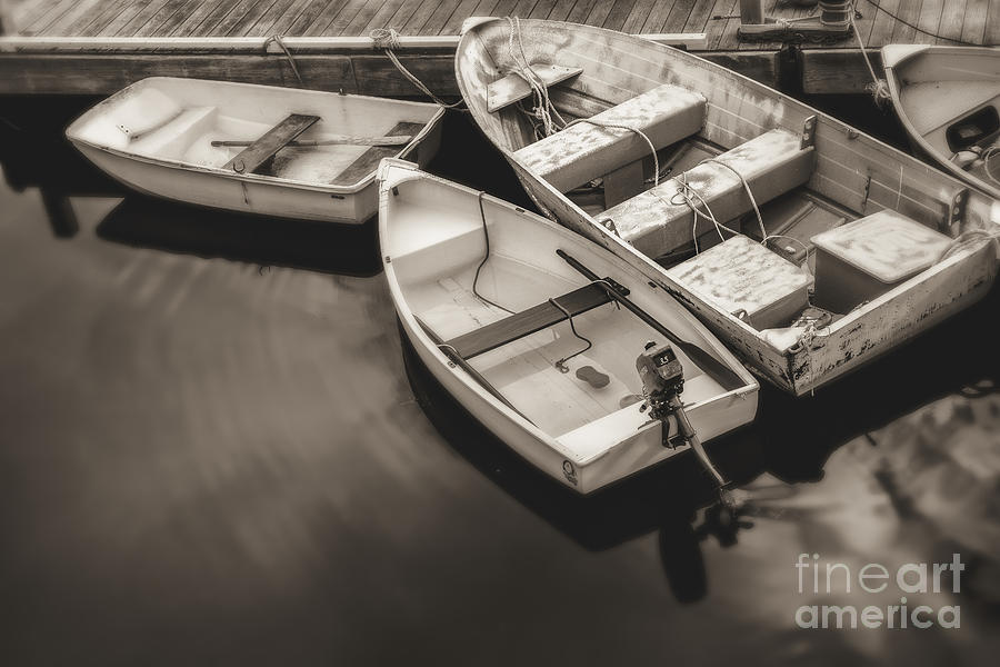 Boat Photograph - Boats at the Dock by Diane Diederich