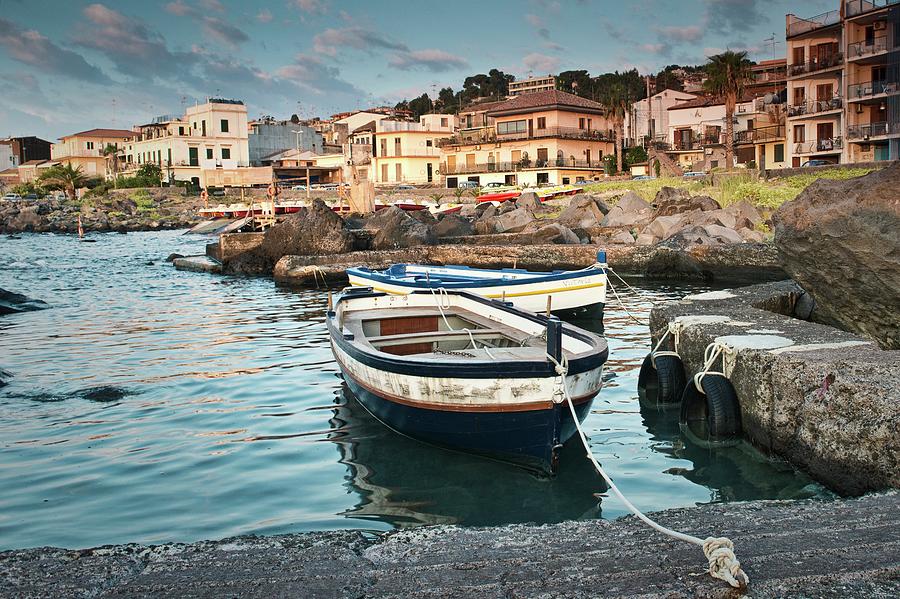 Boats In Aci Trezza Photograph by Andrea Rapisarda Photography