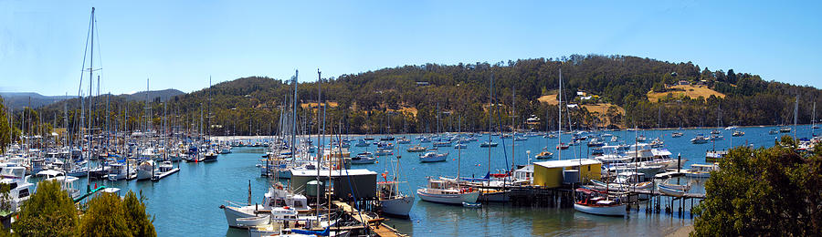 Boats In The Bay Photograph by Glen Johnson