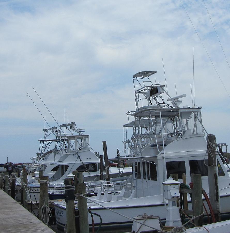 Boats Of Oregon Inlet Photograph