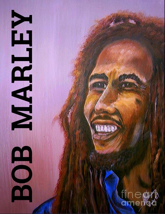 Bob Marley Digital Art - Bob by Collin A Clarke