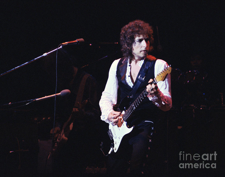 Bob Dylan 1978 Photograph by Chris Walter
