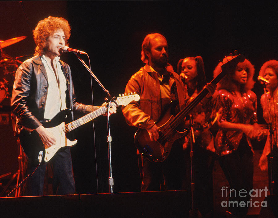 Bob Dylan 1980 Saved Tour Photograph by Chuck Spang
