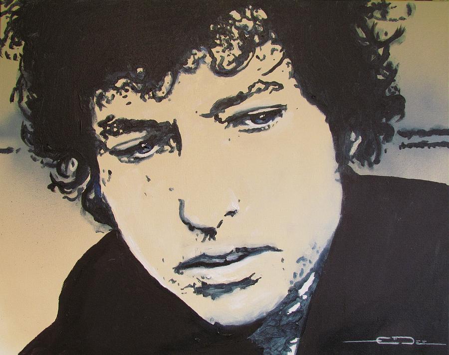 Bob Dylan - Its Alright Ma Drawing by Eric Dee