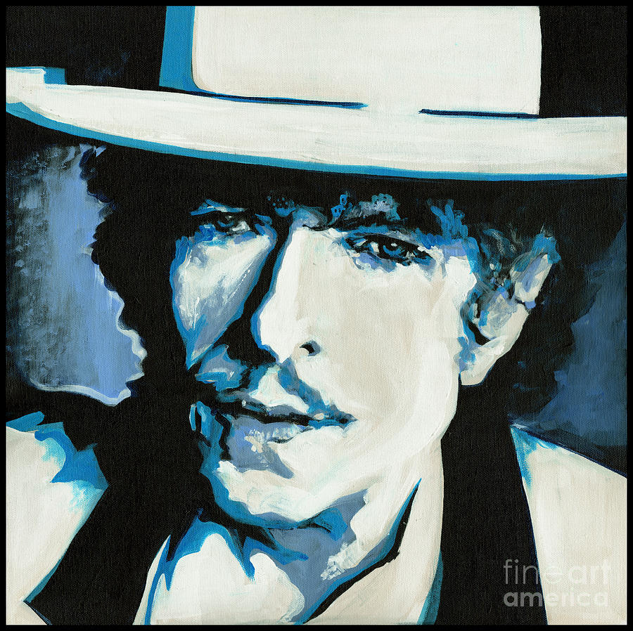 Bob Dylan Painting by Tanya Filichkin