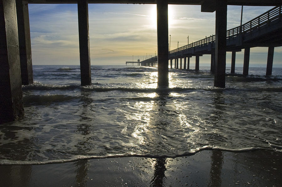 Bob Hall Pier Photograph by Layne Adams - Fine Art America