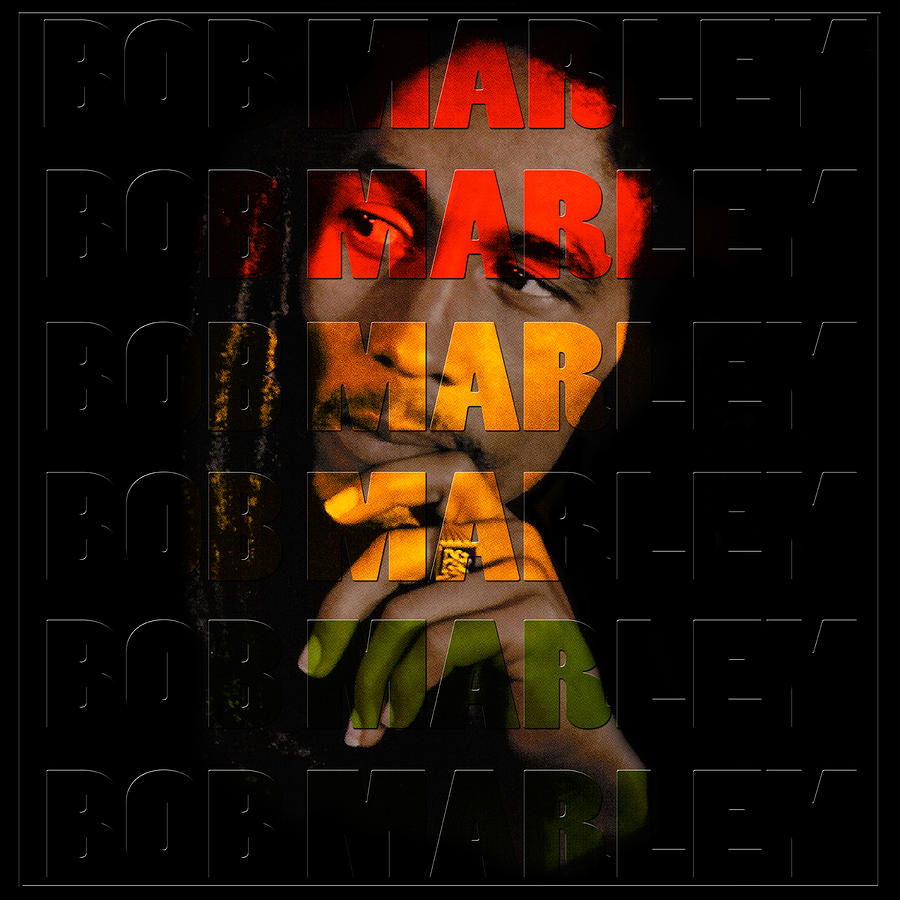Bob Marley Photograph - Bob Marley 1 by Andrew Fare