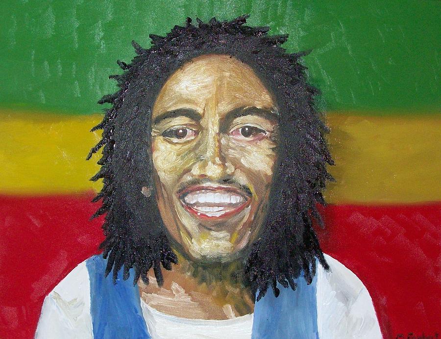 Bob Marley Painting by Asa Jones