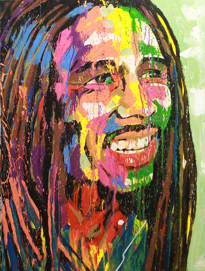 Bob Marley Painting by Bruce McLachlan - Fine Art America