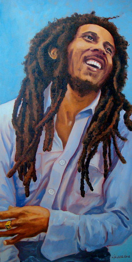 Bob Marley Painting By Christina Clare - Fine Art America