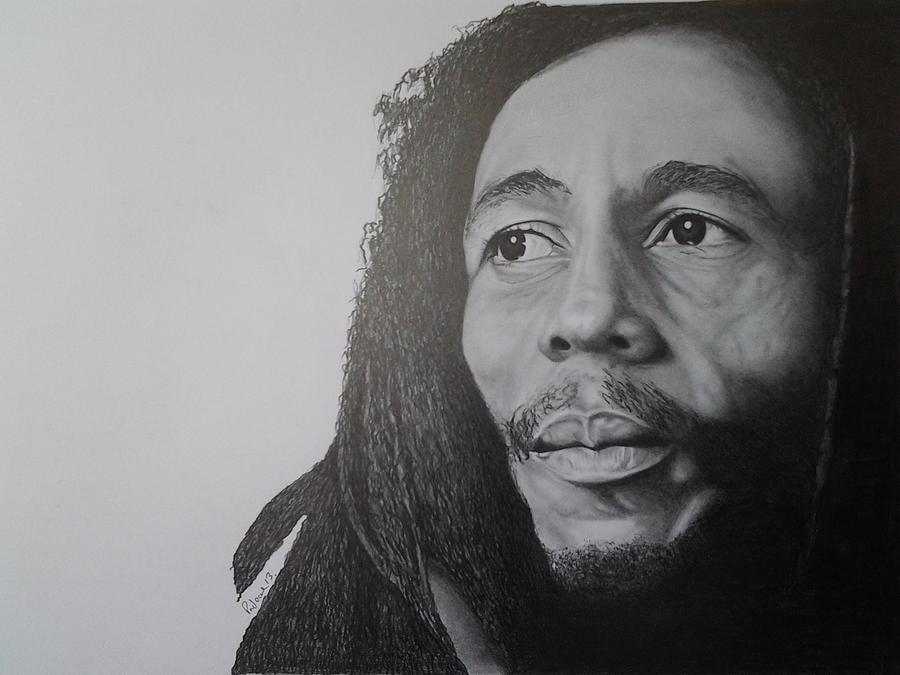 Bob Marley Drawing by Colin Prideaux - Fine Art America