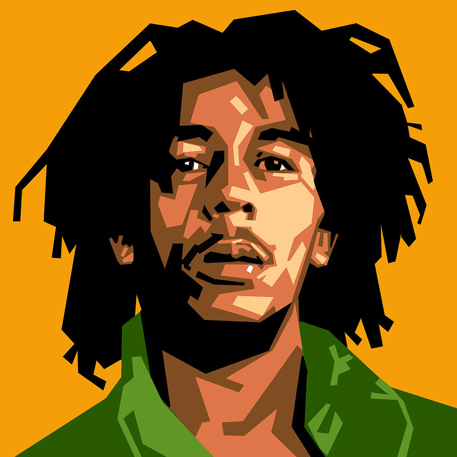 Bob Marley Digital Art by Douglas Simonson