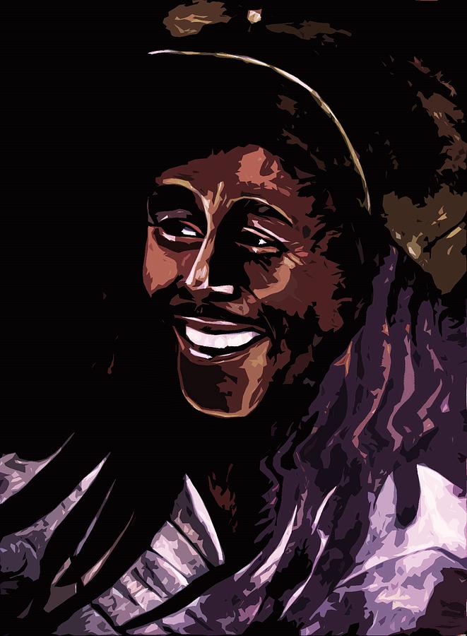 Musician Digital Art - Bob Marley - Feeling Irie. by Elizabeth  Dalley