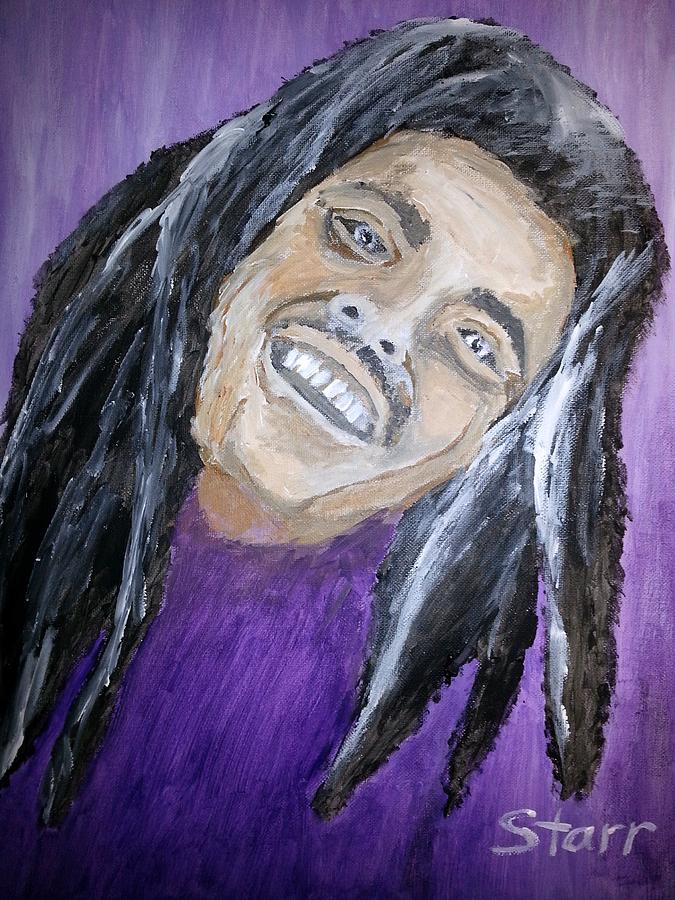 Wailers Painting - Bob Marley by Irving Starr