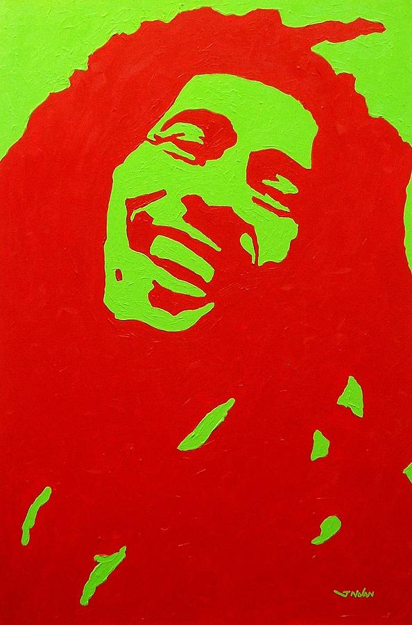 Bob Marley Painting - Bob Marley by John  Nolan
