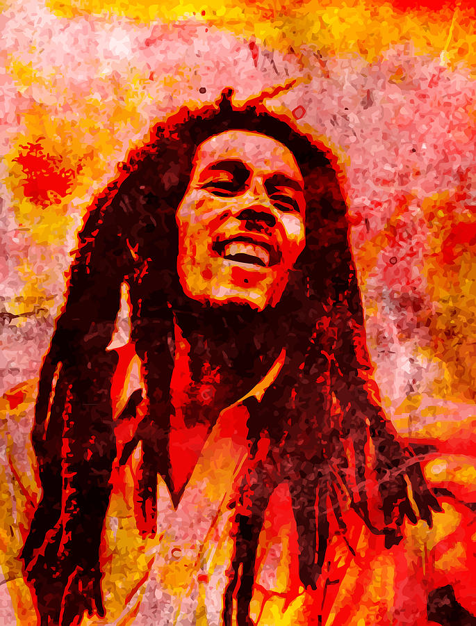 Bob Marley Digital Art by John Novis | Fine Art America