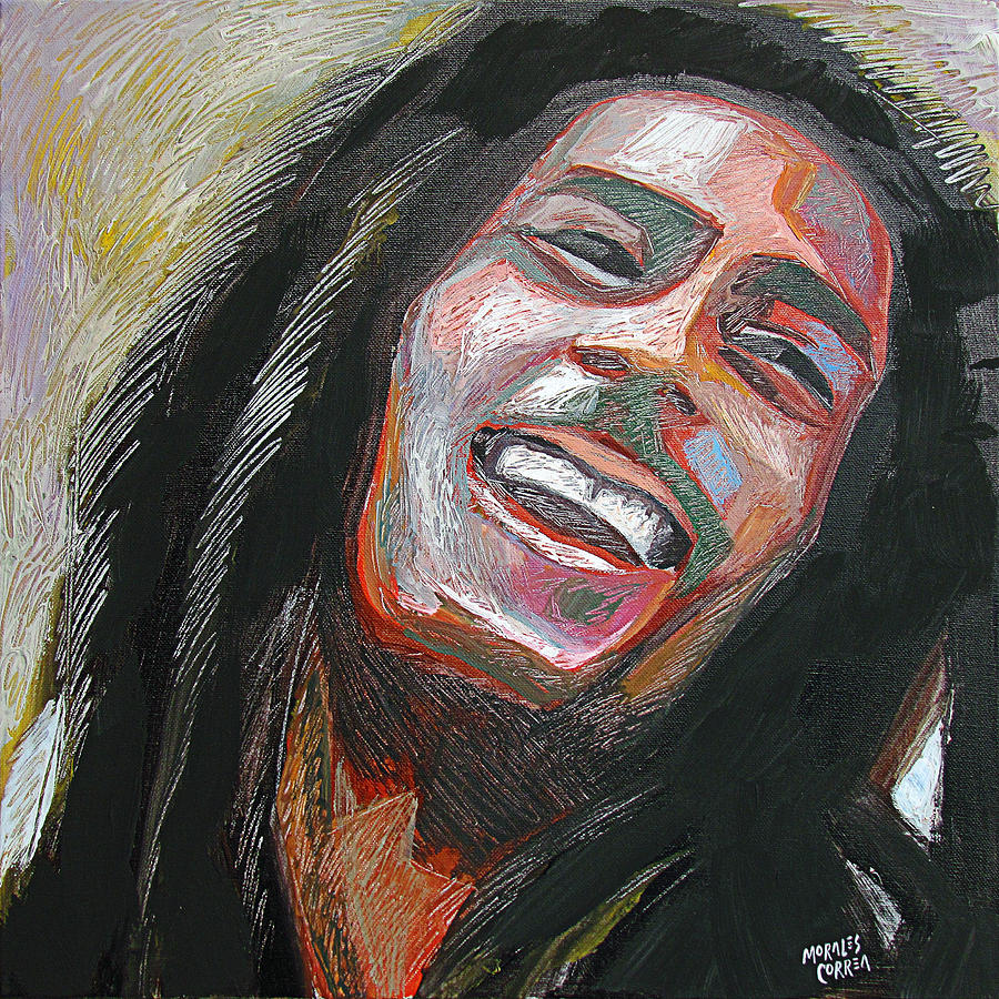 Bob Marley Painting - Bob Marley Messenger of Hope by Ben  Morales-Correa