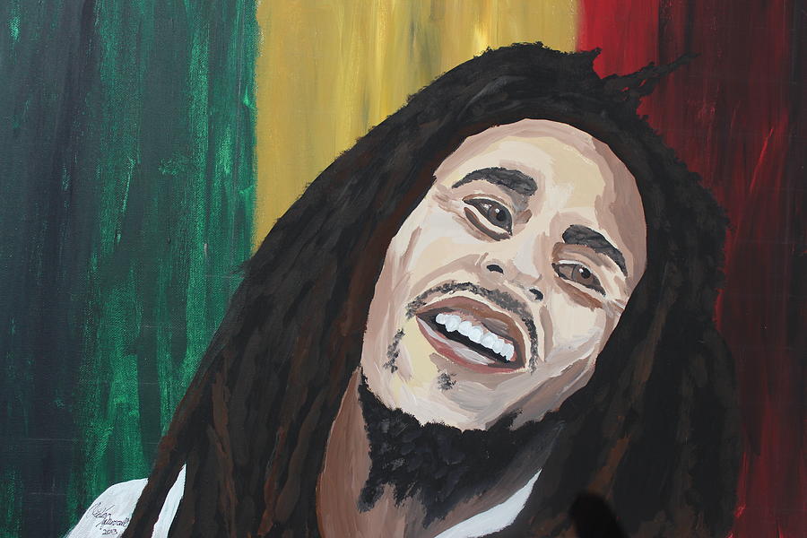 Bob Marly Painting by Aidan Squirrell - Fine Art America