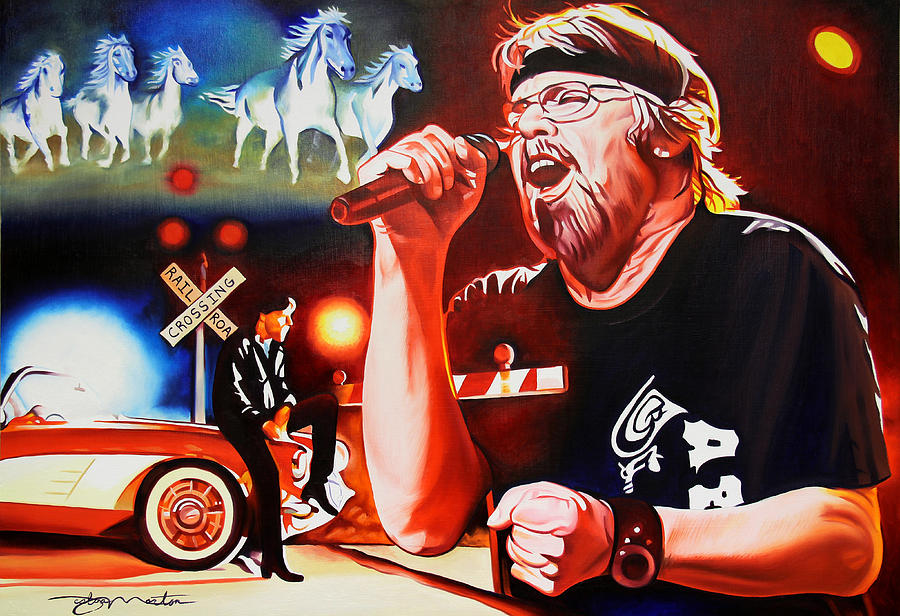 Bob Seger Painting by Joshua Morton - Fine Art America