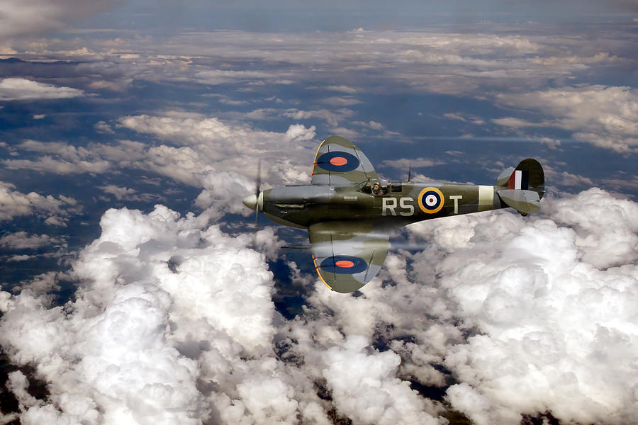 Bob Stanford Tucks Spitfire Mk Vb Photograph by Gary Eason