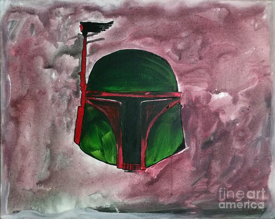Star Wars Painting - Boba Fett by Stephanie King
