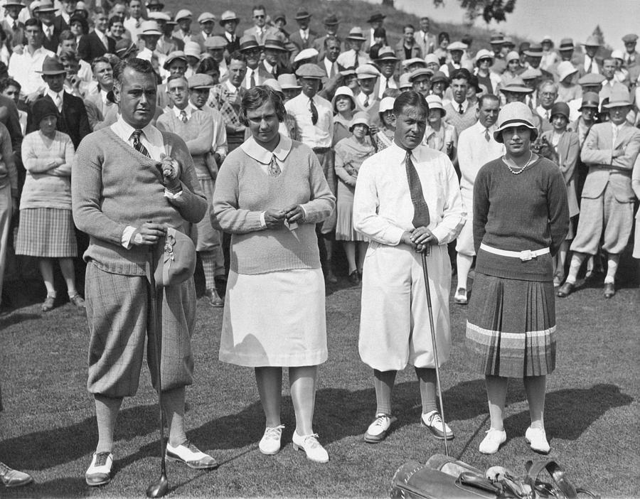 Bobby Jones at Pasatiempo Photograph by Underwood Archives