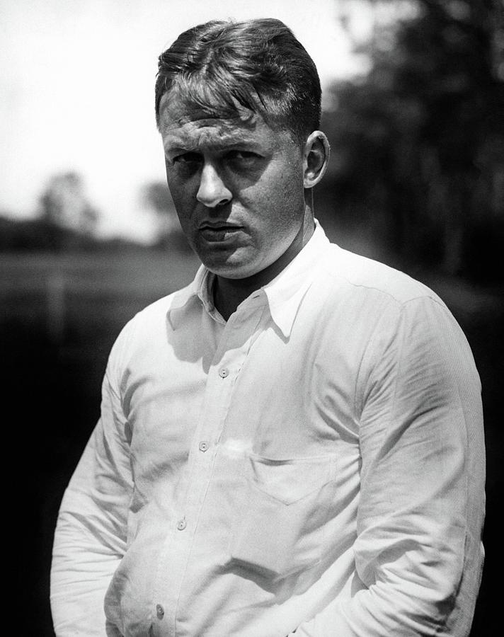 Bobby Jones At The Winged Foot Country Club Photograph by Artist Unknown