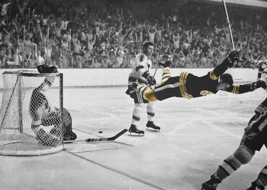 Hockey Photograph - Bobby Orr 2 by Andrew Fare