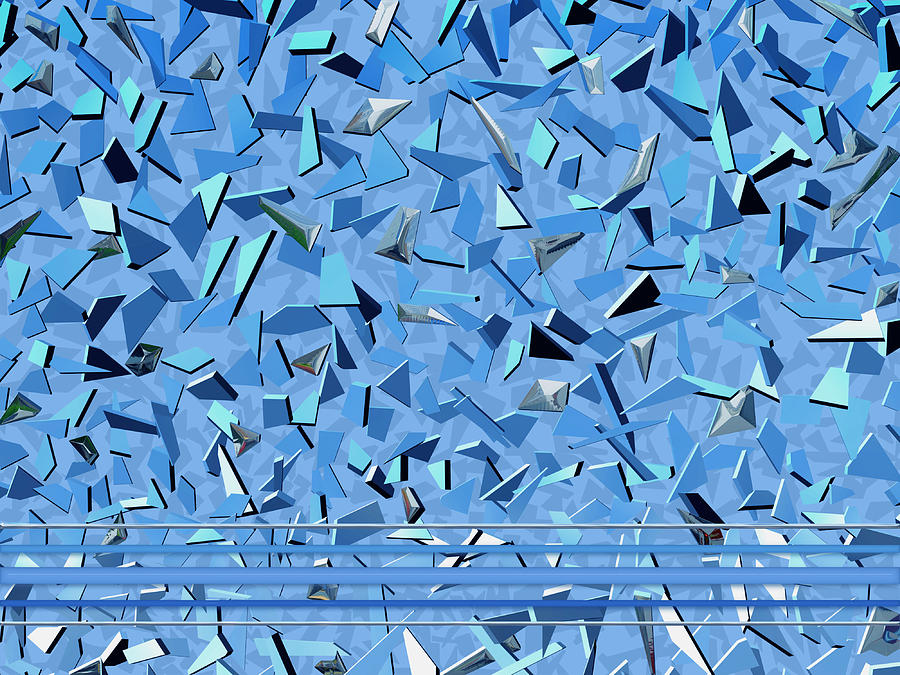 Abstract Digital Art - Bobby Sings The Blues by Wendy J St Christopher