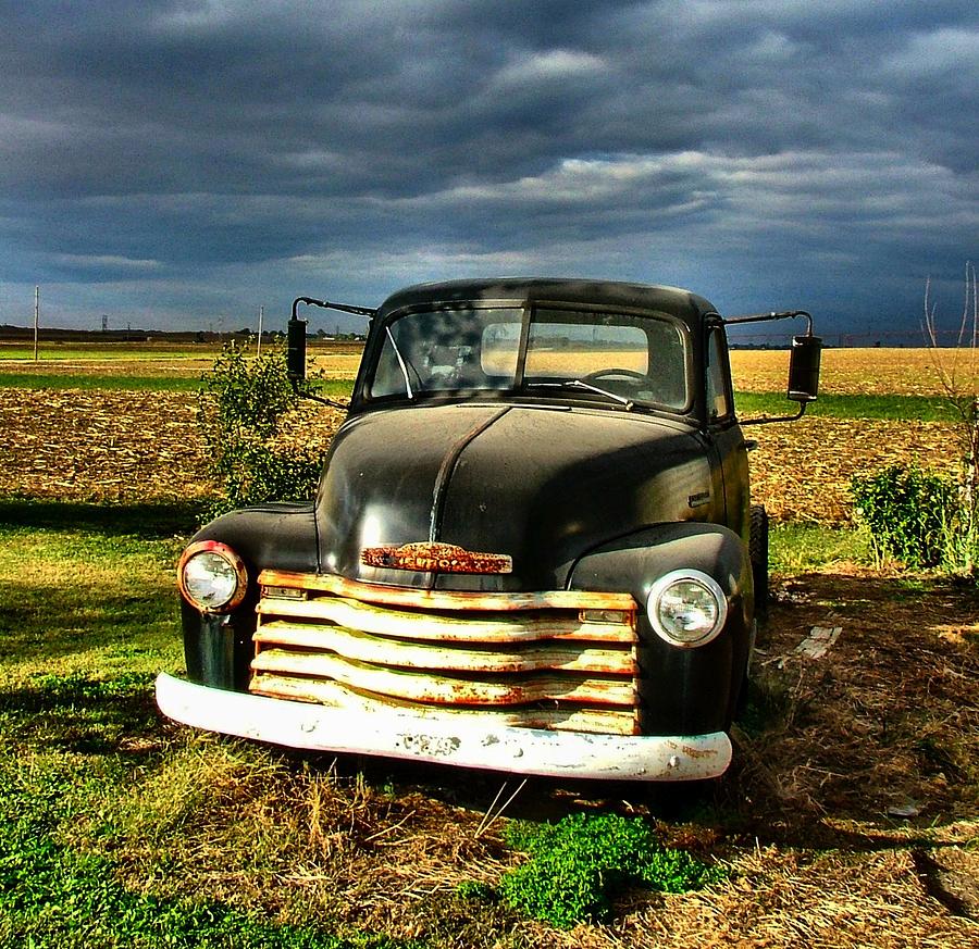 Chevy Photograph - Bobs Old Chevy Truck by Julie Dant