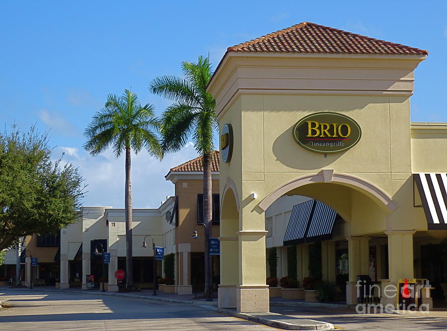 Boca Center. Boca Raton Florida. Upscale Retail Shopping Center facing ...