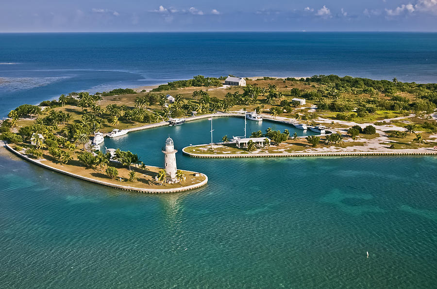 Lighthouse Photograph - Boca Chita Key by Patrick Lynch