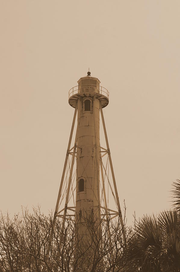 Boca Grande in Sepia Photograph by Laurie Perry