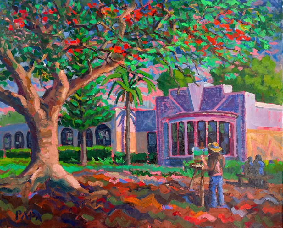 Boca Museum Art School Painting by Ralph Papa