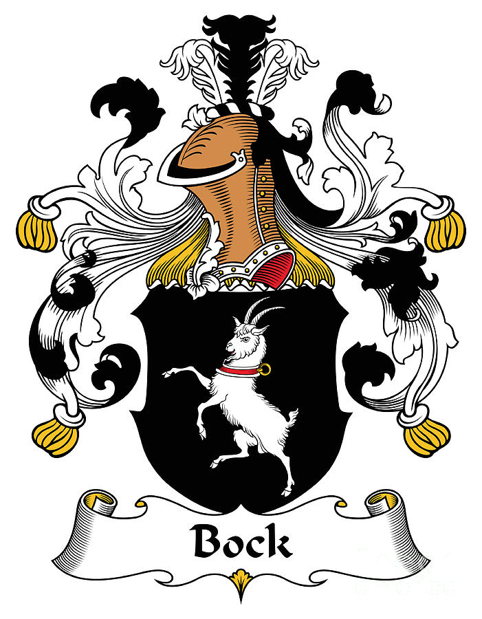 Bock Coat of Arms German Digital Art by Heraldry