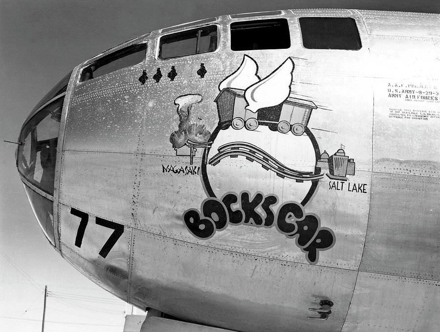 Bockscar Boeing B-29 Aircraft Photograph by Us Air Force/science Photo Library