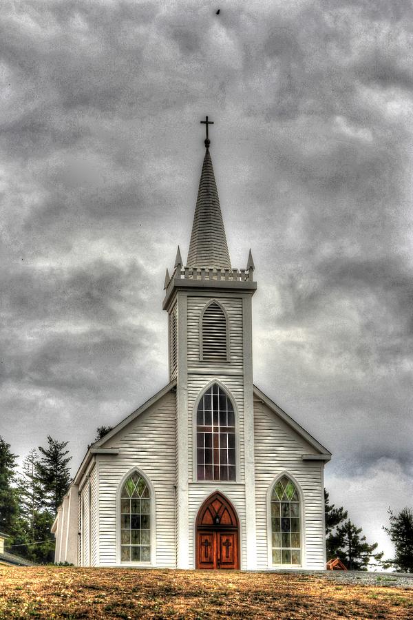 St. Theresas Church Photograph by Liz Vernand