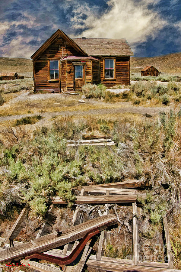Bodie Cabin Photograph by Blake Richards