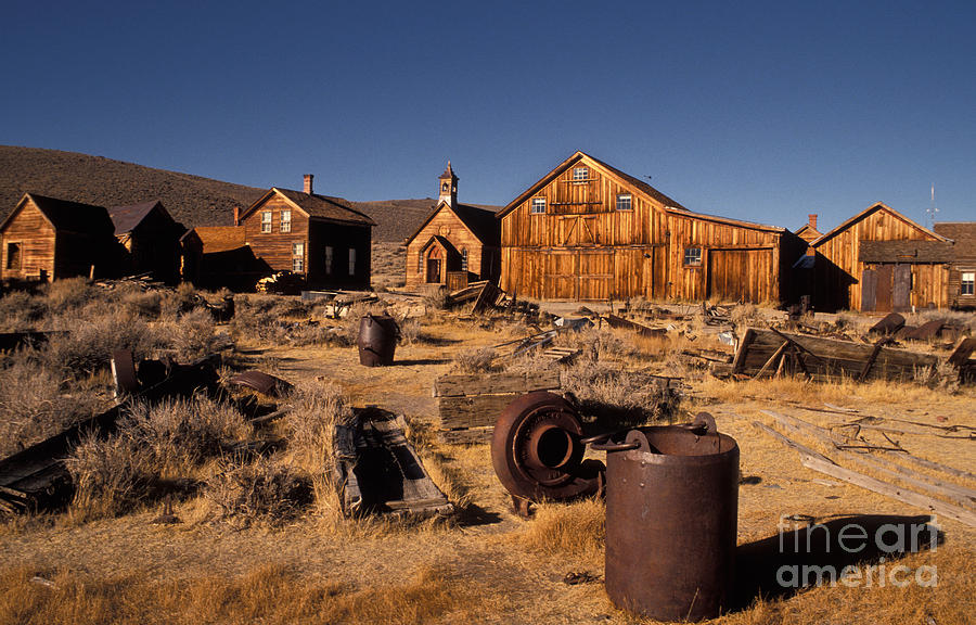 Bodie, California, A Ghost Town Photograph by Ron Sanford