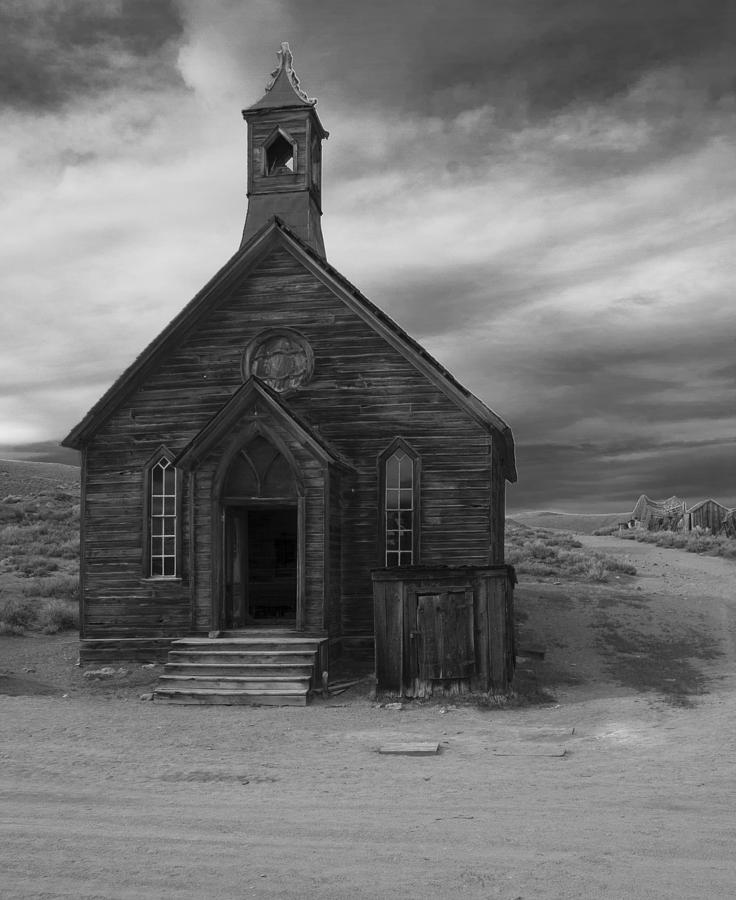Bodie Church Photograph by Jim Snyder