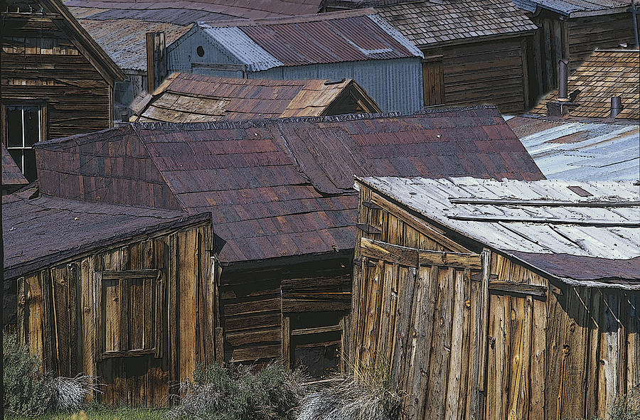 Bodie Forms in Decline Photograph by John Farley