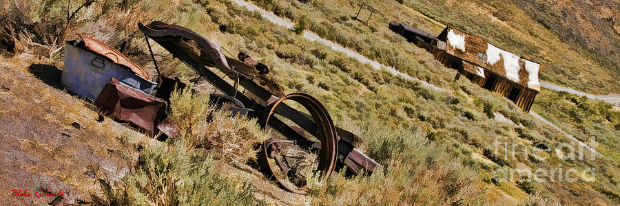 Bodie Ghost Town Old Parts Photograph by Blake Richards