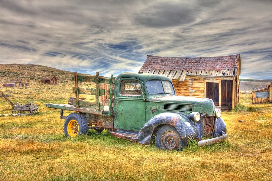 Bodie Ghosttown Ford Pickup Photograph by Norman Blume - Fine Art America