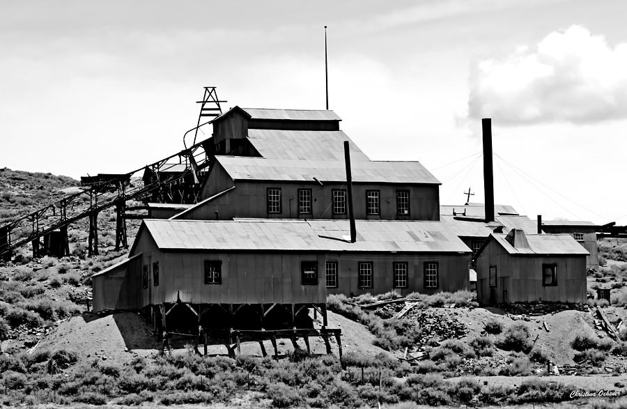 Bodie Gold Mine And Mill Photograph