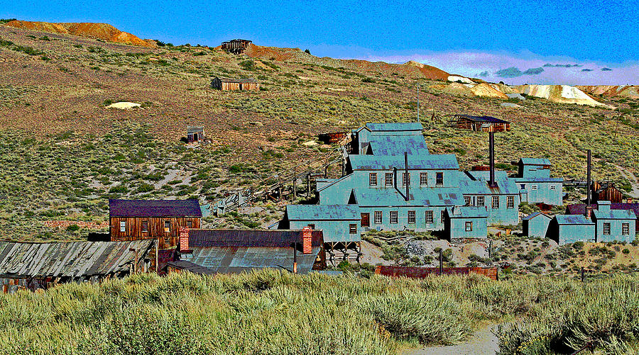 Bodie Gold Mining Photograph by Joseph Coulombe