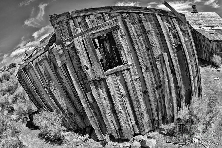 Bodie Leaning Building Photograph by Blake Richards