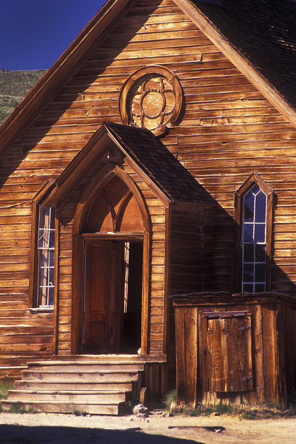 Bodie Methodist Church Photograph by Paul W Faust -  Impressions of Light